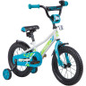Детский велосипед NOVATRACK VALIANT 14” бело-голубой 143VALIANT.WT9